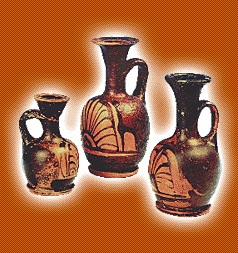 Античные сосуды. 350-300 гг. до н.э.