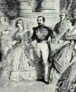 Наполеон III и императрица Евгения в Опере