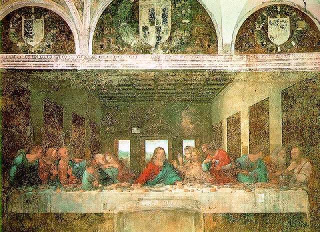'Тайная вечеря' Леонардо да Винчи