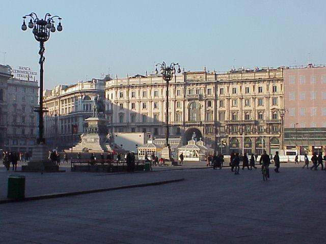 Основная часть простроек Милана относится к XIX веку
