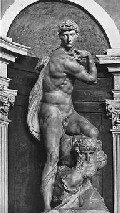 Микеланджело. 'Победа' (1532-34)