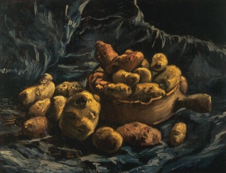 Винсент ван Гог. 'Натюрморт с картофелем' (1885)