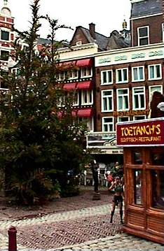 Площадь Рембрандта в Амстердаме