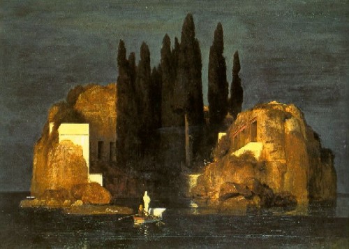 Арнольд Беклин. 'Остров мертвых' (1880)
