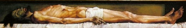 Гольбейн. 'Мертвый Христос' (1521)