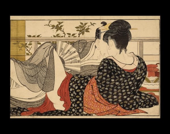 Китагава Утамаро. Влюбленные (1788)
