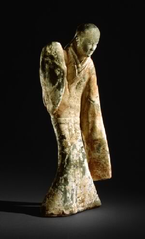 Танцовщица. Западная Династия Хань (206 г. до н.э.– 9 г. н.э.), 2 в. до н.э., Китай