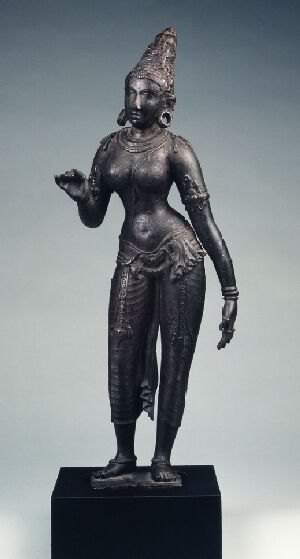Парвати. Династия Чола (880–1279), первая четверть 10 в., Тамил Наду, Индия