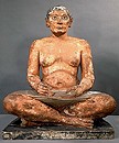 Статуя писца. 2600-2350 до н.э.