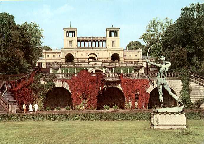 Оранжерея дворца Сан-Суси