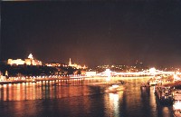 Знаменитый вид на Дунай и Будайский дворец