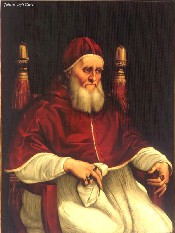 Рафаэль. 'Портрет Папы Юлия II'