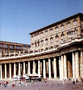 Площадь Святого Петра. Колоннада