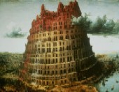 Питер Брейгель Старший. 'Вавилонская башня'. (ок.1563)