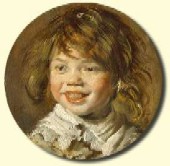 Франс Хальс. 'Смеющийся мальчик' (1625)