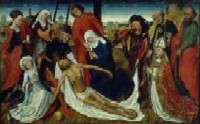 Рогир ван дер Вейден. 'Оплакивание Христа' (1450)