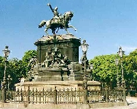 Памятник первому императору Бразилии Педро I