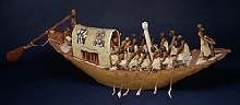 Модель речной лодки (ок.1985 г. до н.э.)